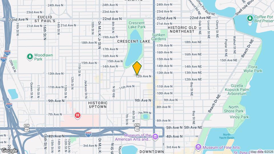 508 12th Ave N Map and Location Details