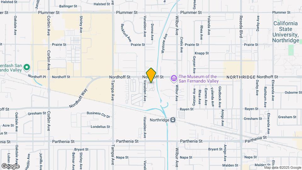 9000 Vanalden Ave Mapa y Detalles de la Ubicación