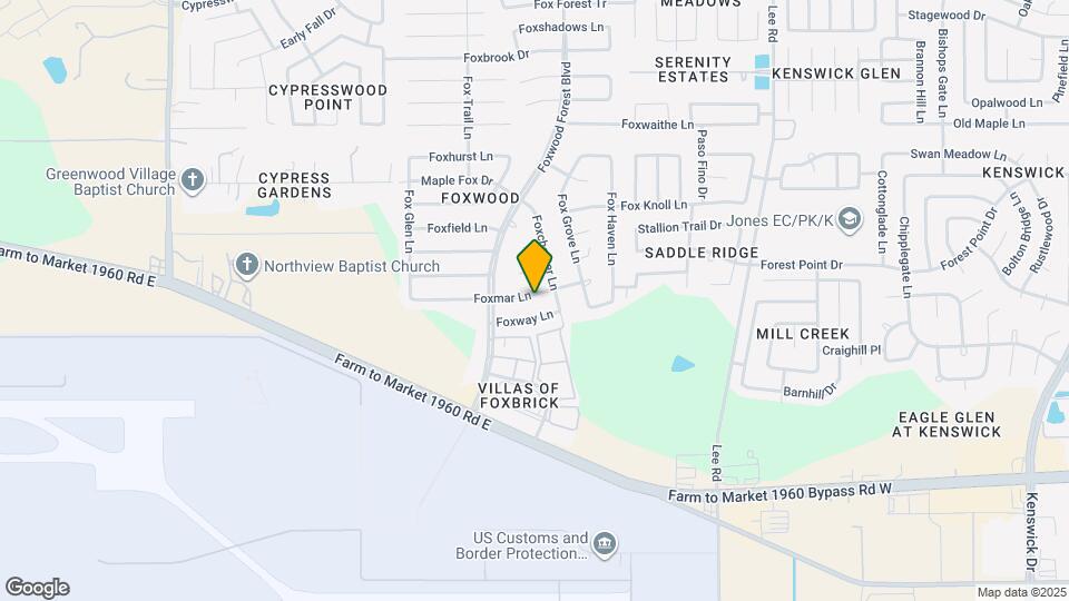7206 Foxmar Ln Map and Location Details