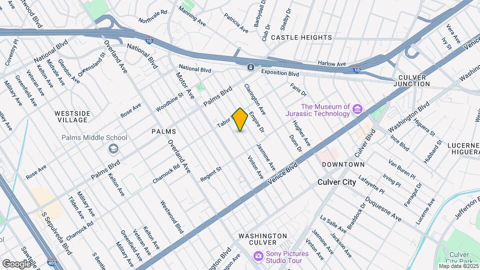 3646 Vinton Ave Mapa y Detalles de la Ubicación