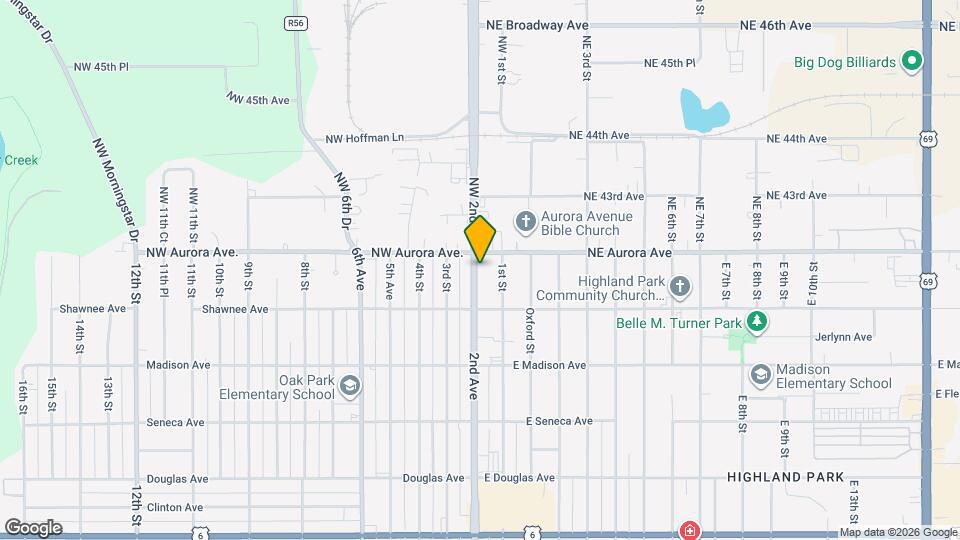 4133 2nd Ave Mapa y Detalles de la Ubicación
