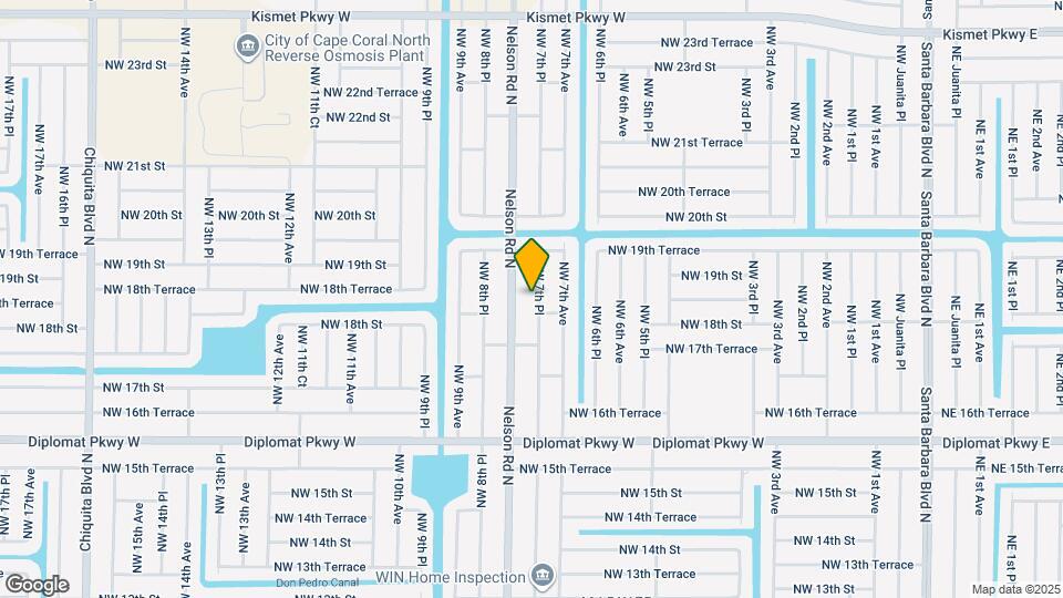 1806 NW 7th Pl Map and Location Details