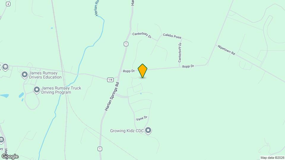 203 Ran Rue Drive Map and Location Details