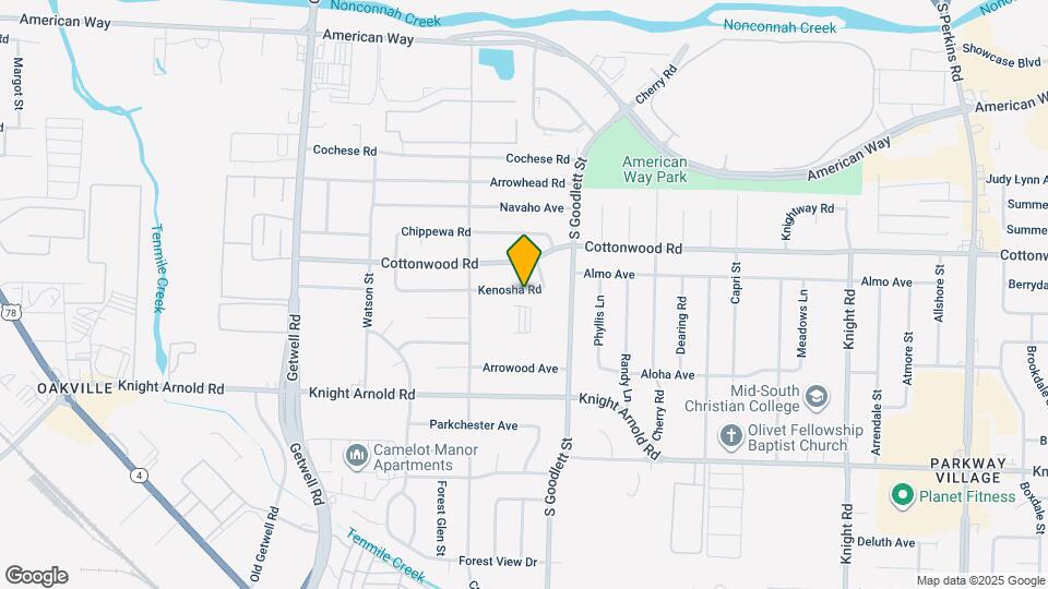 4207 Kenosha Rd Map and Location Details