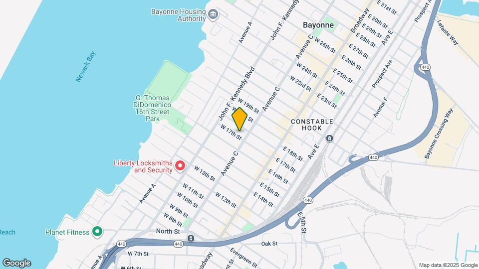 63 W 17th St Mapa y Detalles de la Ubicación