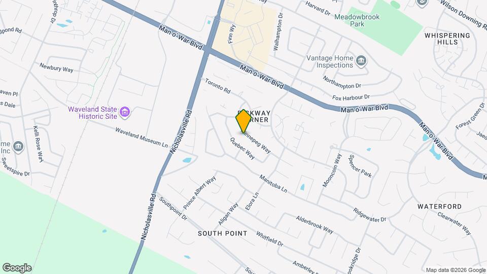 4059 Winnepeg Way Map and Location Details