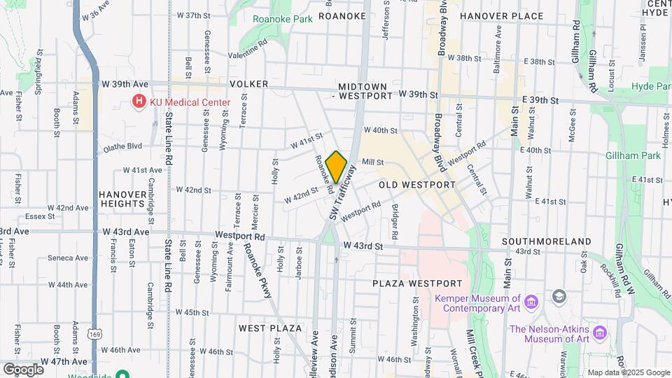 4205 Roanoke Rd Map and Location Details