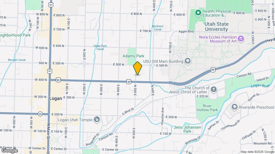 426 N 500 E, Unit 426 N 500 E Map and Location Details