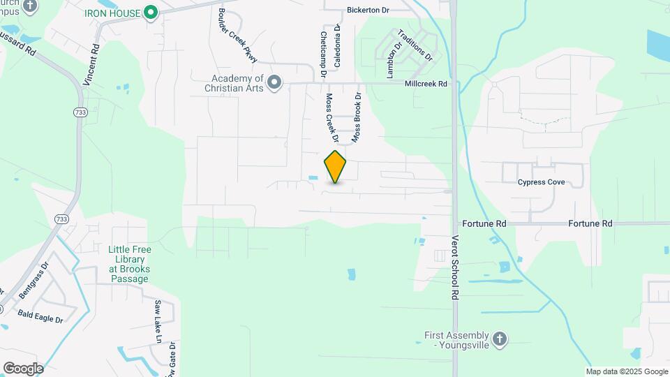 328 Chimney Rock Blvd Map and Location Details