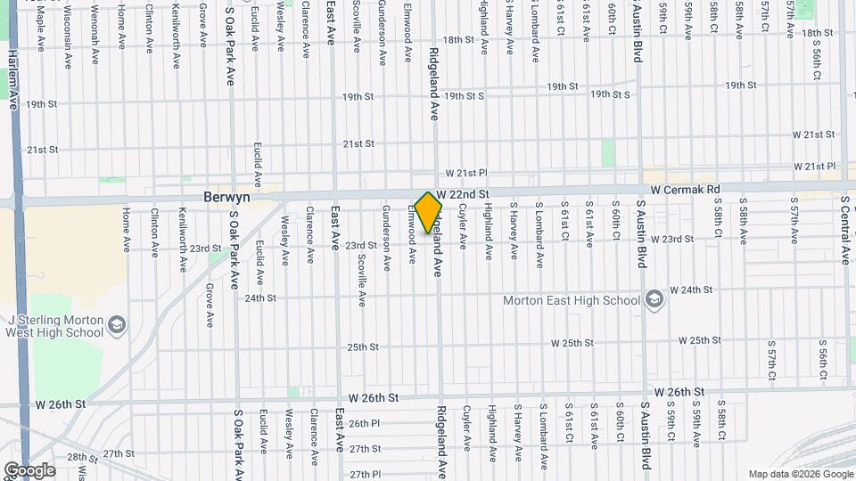 6409 23rd St Map and Location Details