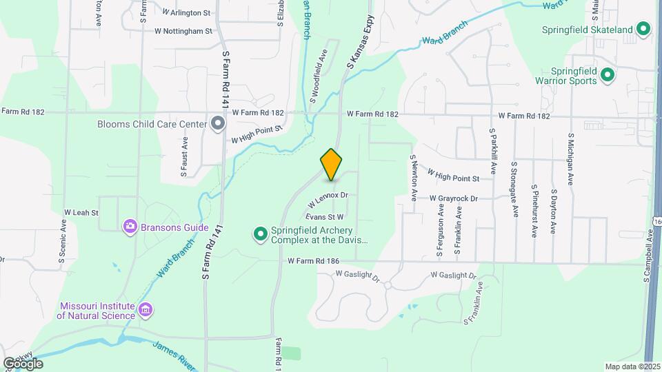 5673 S Lexington Ave Map and Location Details