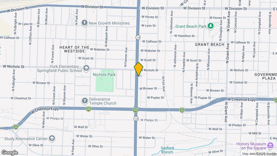 906 N Kansas Expy Map and Location Details