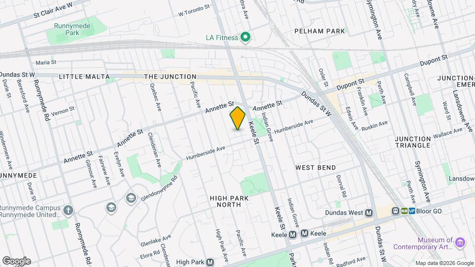 118 Mavety St Map and Location Details