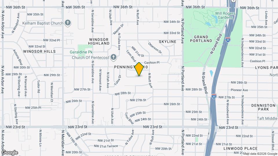 4028 NW 30th Terrace Map and Location Details