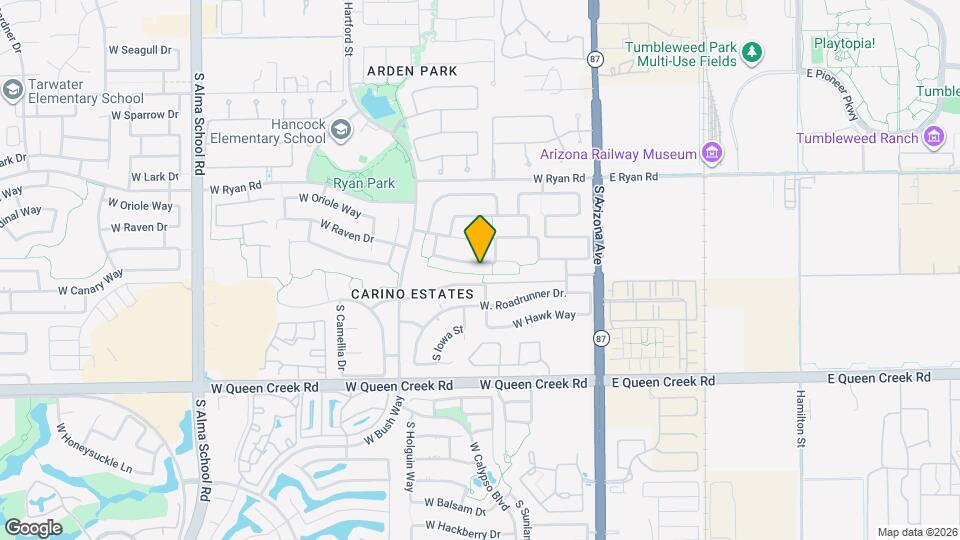 295 W Goldfinch Way Map and Location Details