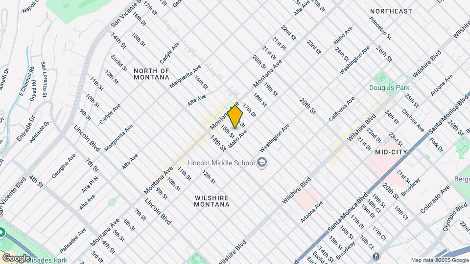 847 15th St Map and Location Details