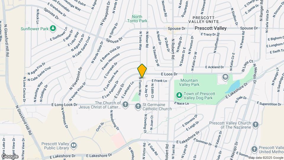 4201 N Tonto Way Map and Location Details