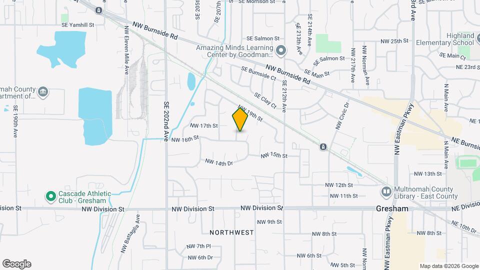 1628 NW Orchard Ave Mapa y Detalles de la Ubicación