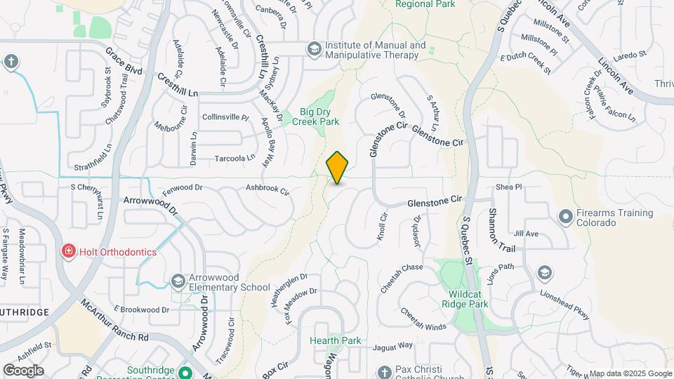 5425 E Knoll Pl Map and Location Details