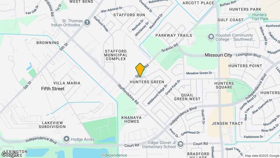 2010 Woodland Hills Dr Mapa y Detalles de la Ubicación