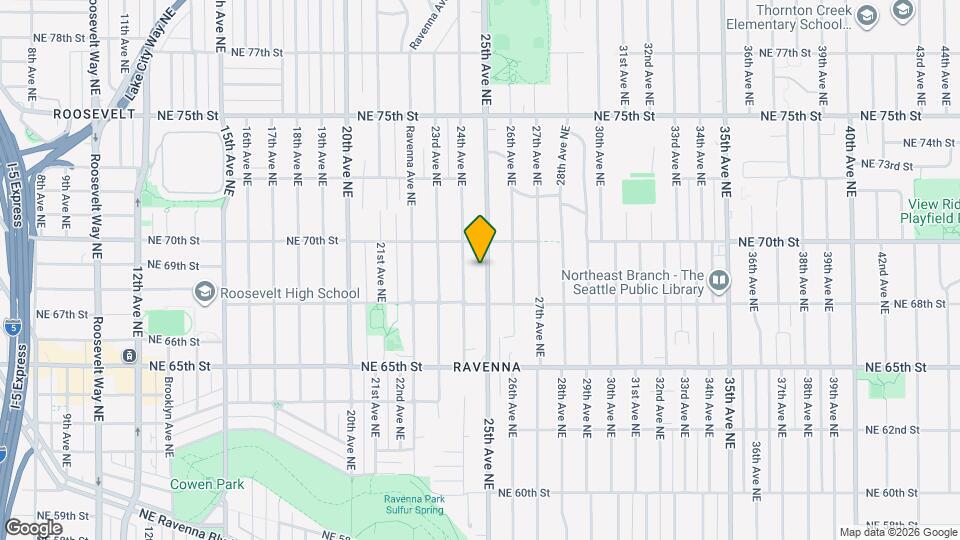 6833 25th Ave NE Map and Location Details