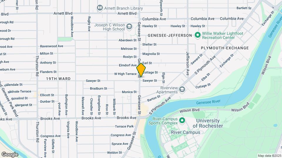 760 Genesee St Map and Location Details