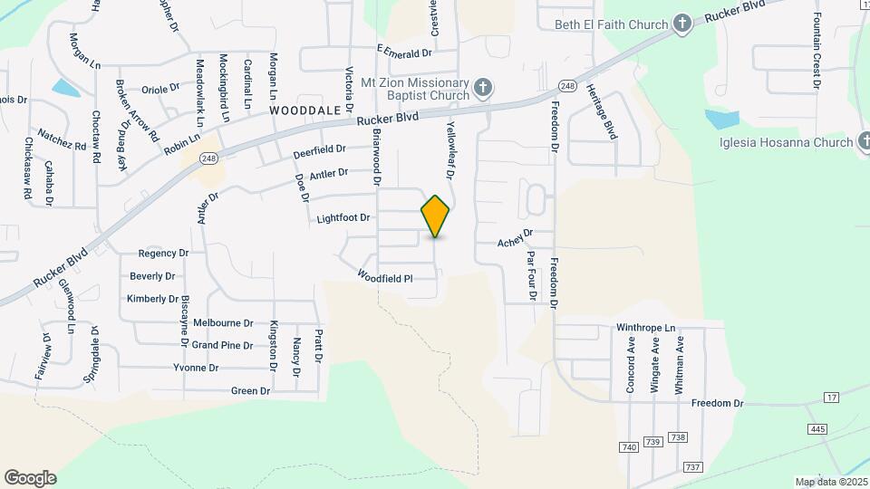 218 Candlebrook Dr Map and Location Details