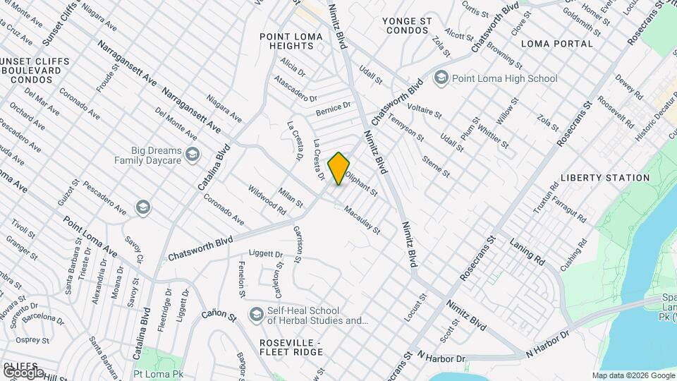 1824 Mendota St Mapa y Detalles de la Ubicación