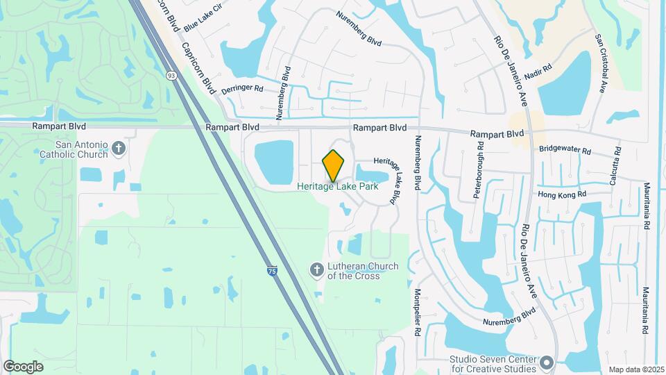2061 Willow Hammock Cir Map and Location Details