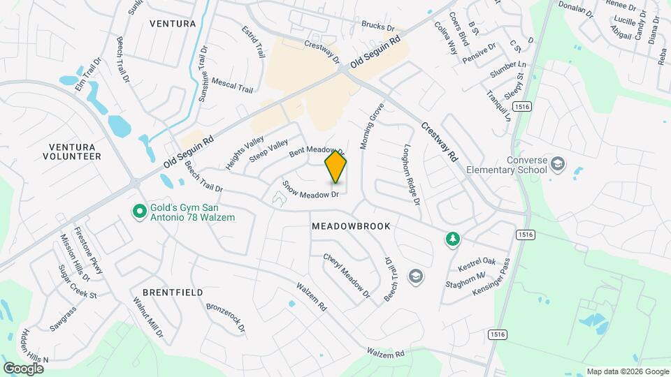 8306 Pine Meadow Dr Mapa y Detalles de la Ubicación