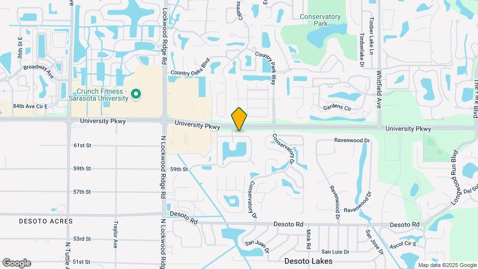 3461 Parkridge Cir Map and Location Details