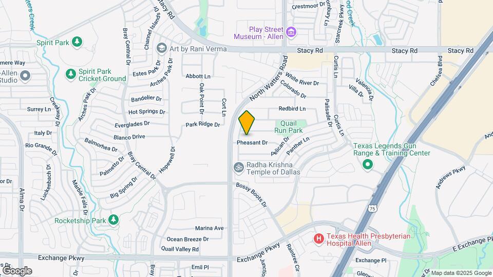 956 Pheasant Dr Map and Location Details