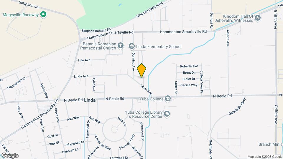 6034 Oleander Ln Map and Location Details