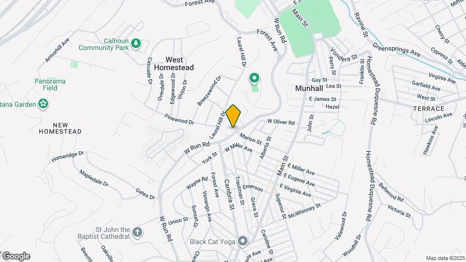 3202 W Run Rd Mapa y Detalles de la Ubicación