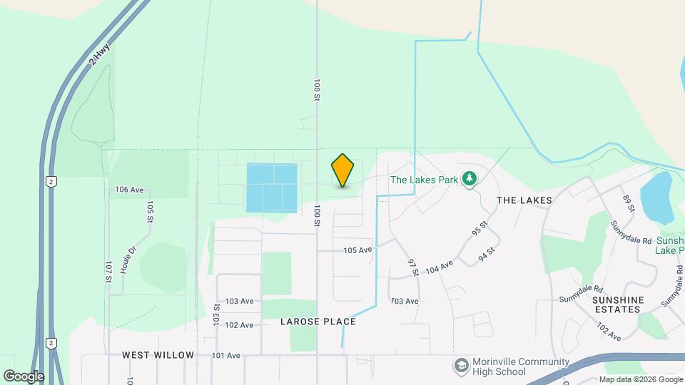 9819-9107 107 Ave Map and Location Details