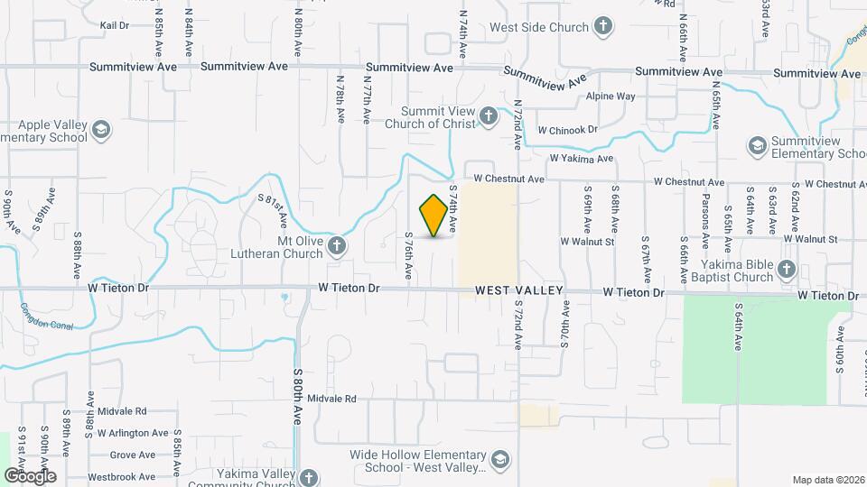 7410 W Walnut St Map and Location Details