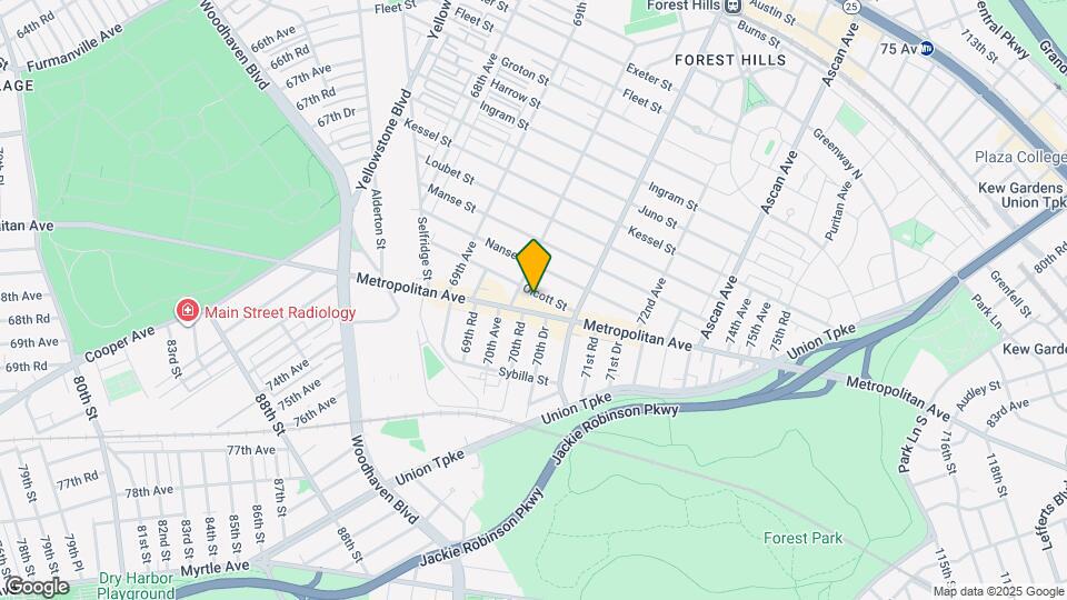 70-14 Olcott St Map and Location Details