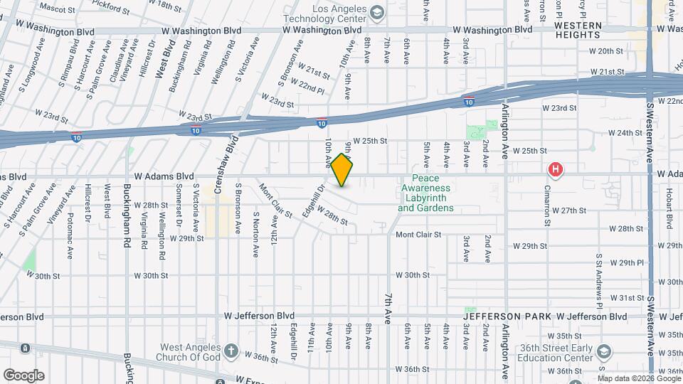 3919 W 27th St, Unit 3921 Map and Location Details