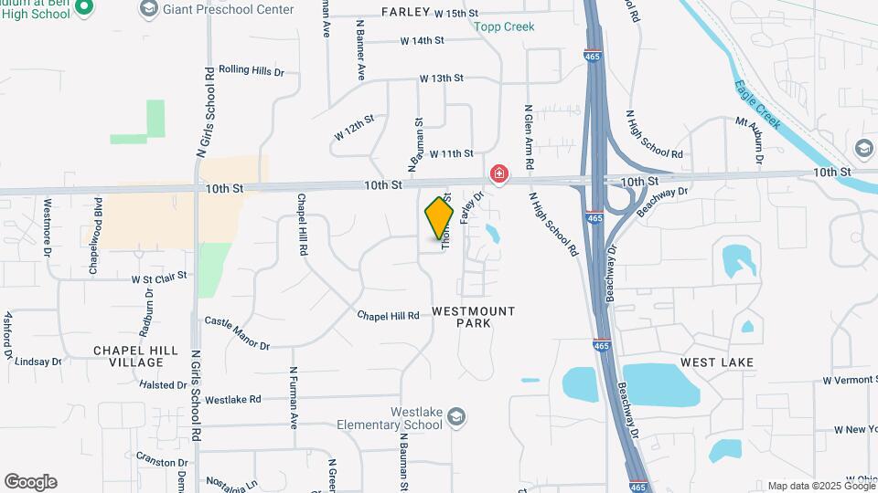 806 Thorndale St Map and Location Details
