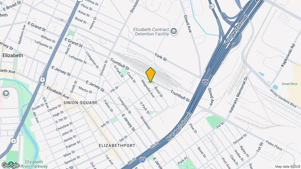 614 Bond St Map and Location Details