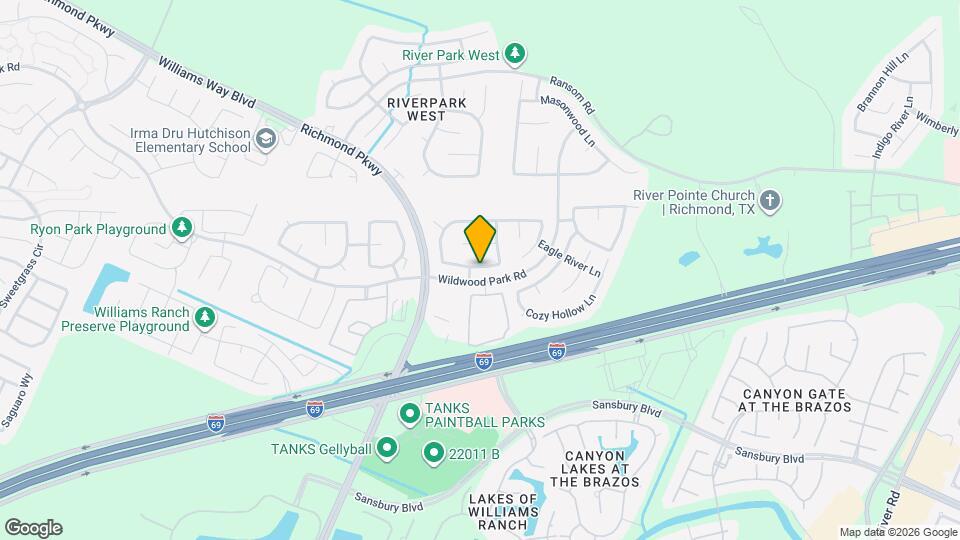 21823 Juniper Wood Ln Map and Location Details