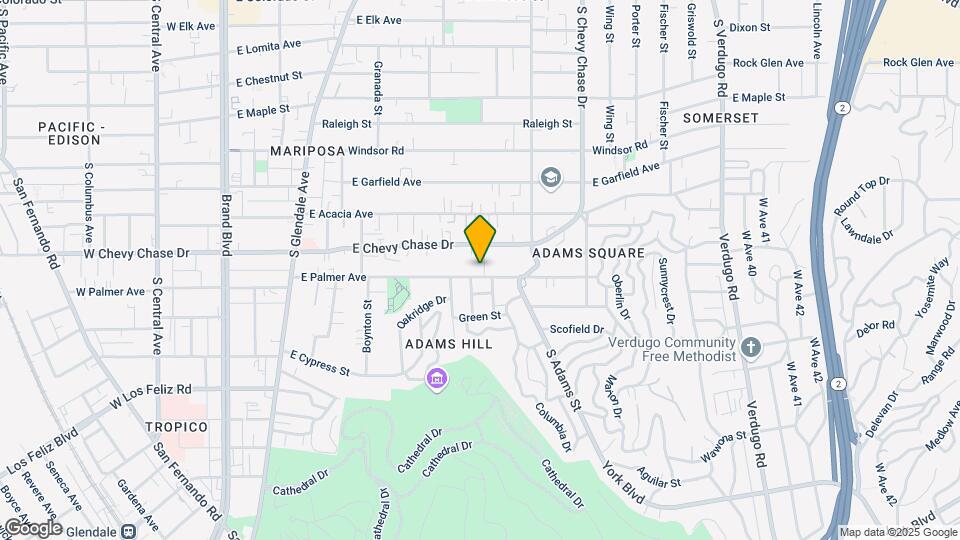 901 E Palmer Ave Map and Location Details
