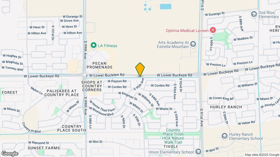 2815 S 95th Dr Map and Location Details