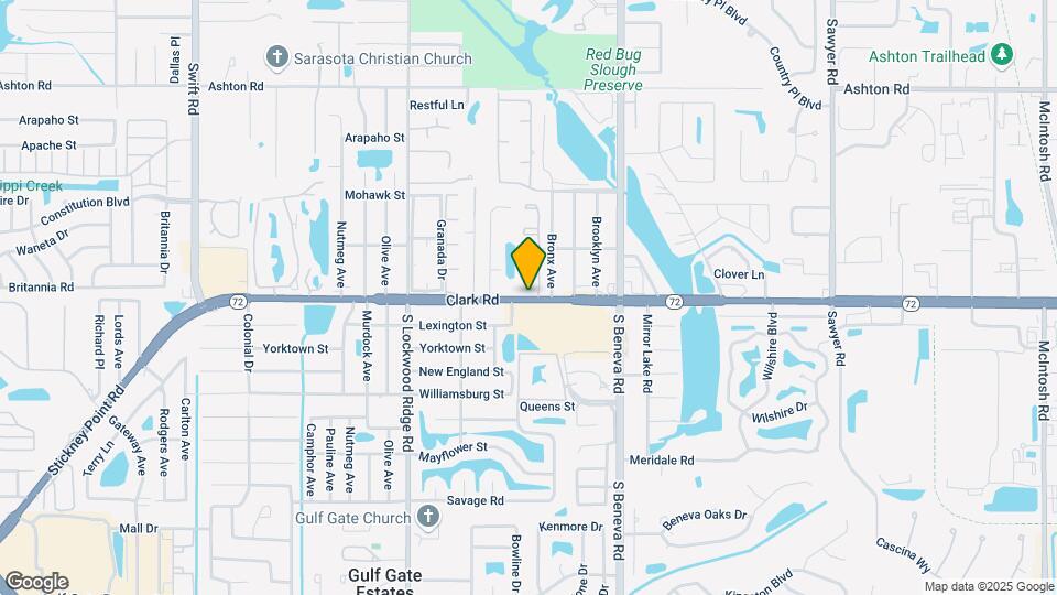 3409 Clark Rd, Unit 109 Map and Location Details