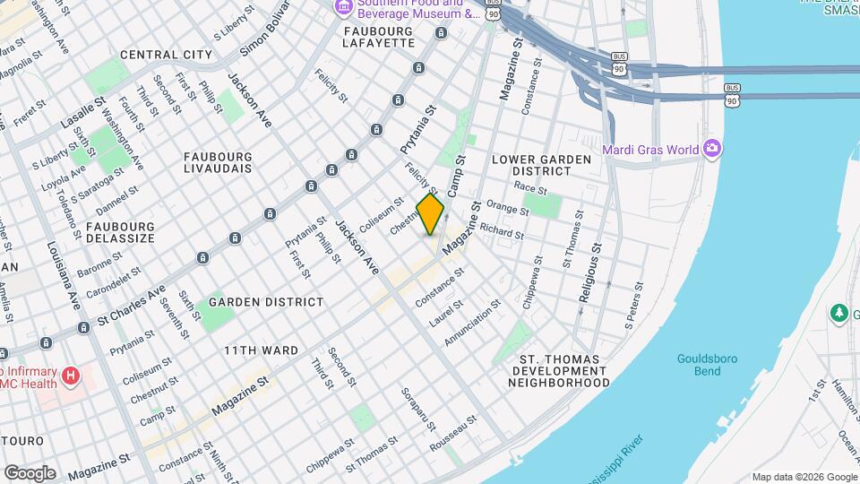 1127 Saint Andrew St Map and Location Details