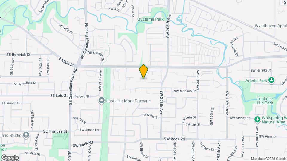 895 SW Windrose Terrace Map and Location Details