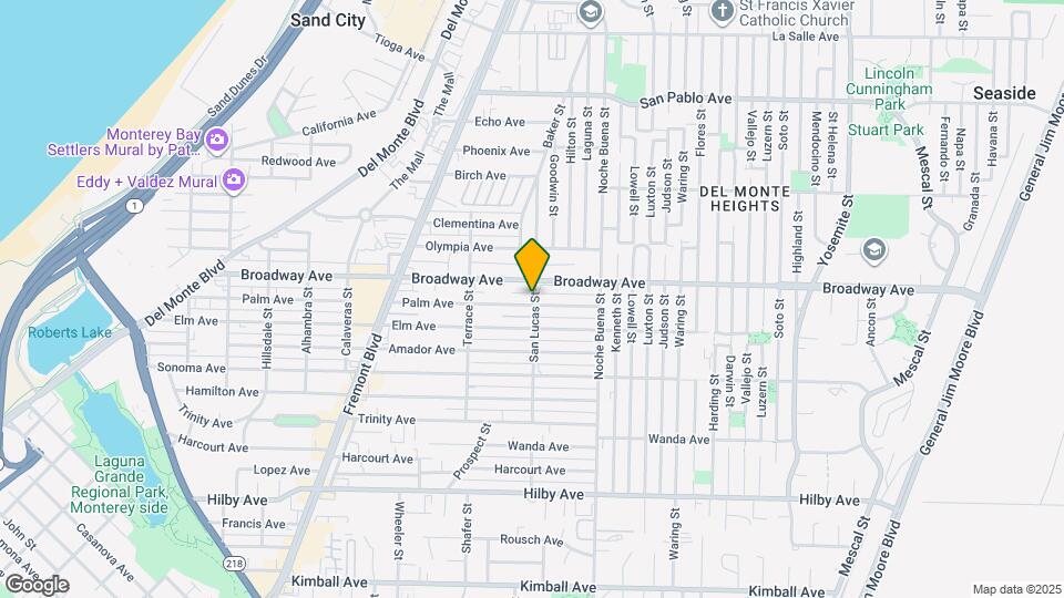 1551 San Lucas St Map and Location Details