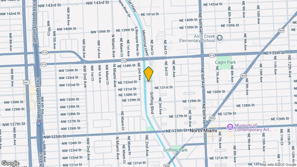 13150 Memorial Hwy Map and Location Details