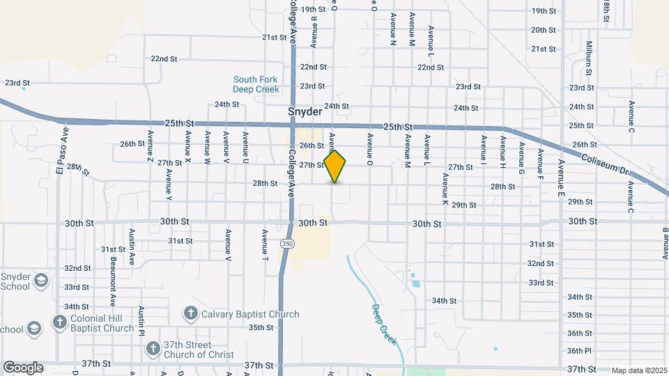 2800 Avenue Q Map and Location Details