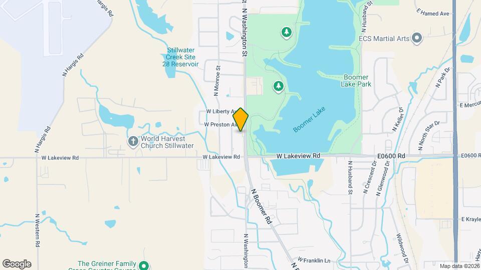 2414 N Washington St Map and Location Details